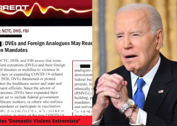Biden Labeled People Who Opposed C*VID-19 Mandates ‘Domestic Violent Extremists”